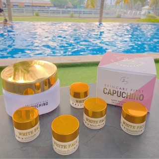 Bộ đôi kem body capuchino + kem white face chuẩn hàng thái ( mua combo giảm 30K )