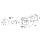 Van vòi KITACO cho xe đi vỏ không ruột mã 509-5000210