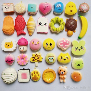 combo sỉ 50c squishy mẫu ngẫu nhiên