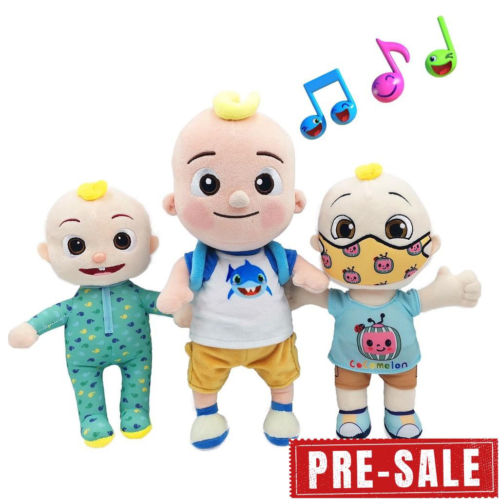 Thú Nhồi Bông Hình Cocomelon Có Nhạc Dễ Thương Cho Bé