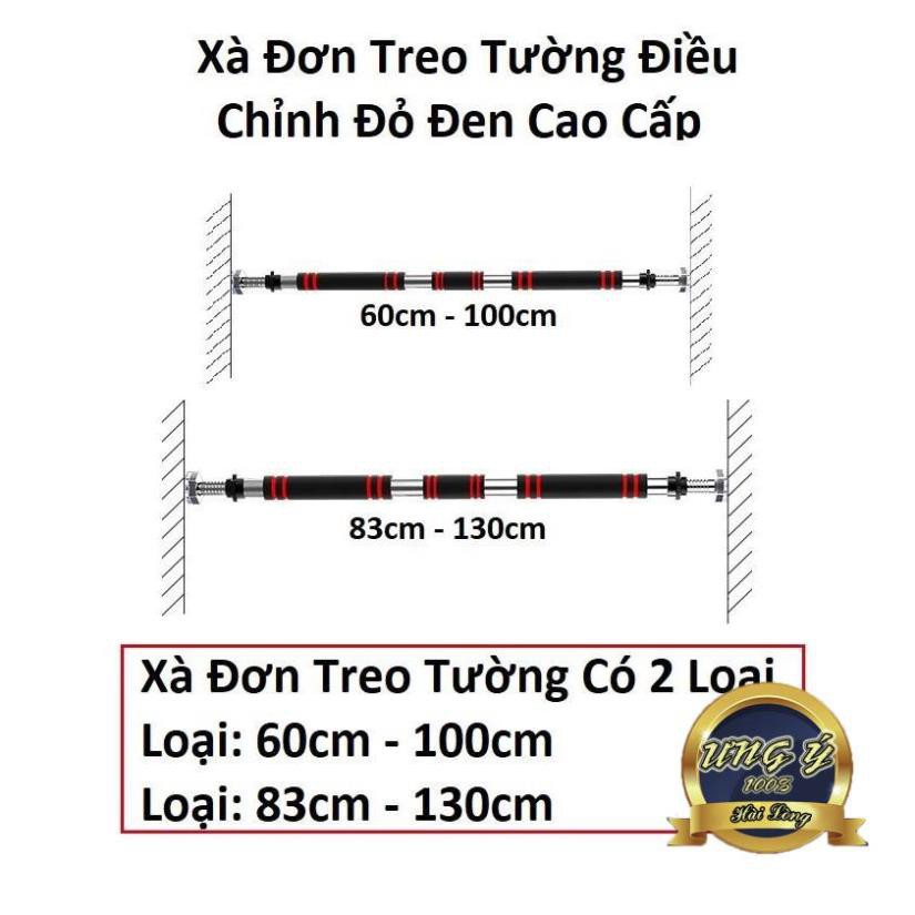 Xà Đơn Treo Tường 2018 Điều Chỉnh 60-100cm, 80-130cm ( 1 đổi 1 trong vòng 7 ngày )