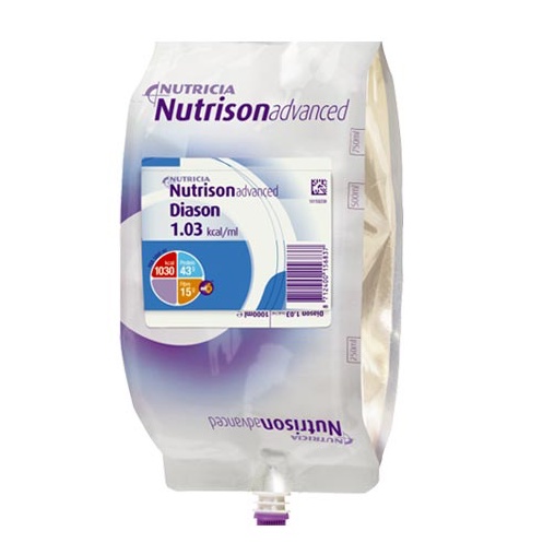 Túi Nuôi Ăn Nutrison Advanced Diason Dành Cho Người Bị Tiểu Đường (1000ml)