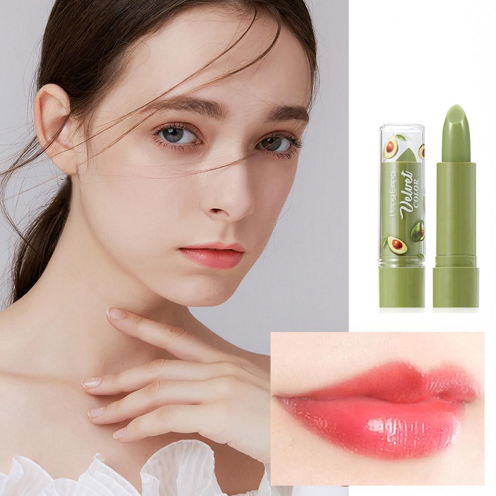 (Hàng Mới Về) Son Dưỡng Môi Chiết Xuất Bơ Dưỡng Ẩm Giảm Khô Môi Lâu Trôi L9S0