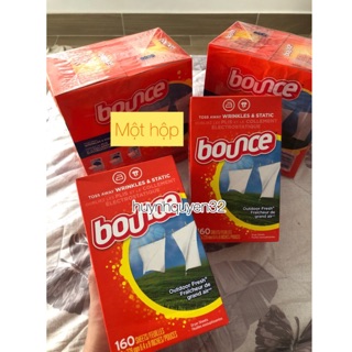 Giấy thơm quần áo bounce 160 tờ