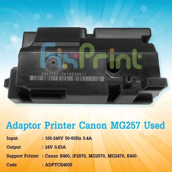 Bộ Chuyển Đổi Nguồn Điện Canon Ip2870 Mg2570 Mg2470 E400 Mg2570S Ip2870S Fsb266