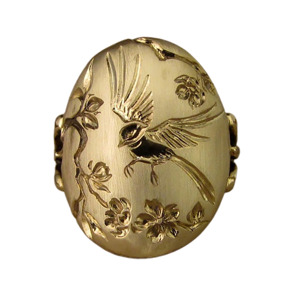 Nhẫn đính hôn thiết kế độc đáo phong cách cổ điển thời trang cho nữ