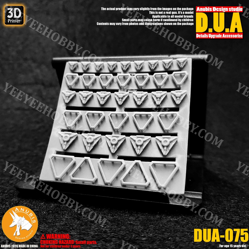 PHỤ KIỆN MOD ANUBIS - CHI TIẾT NHỰA MÔ HÌNH IN 3D DUA075