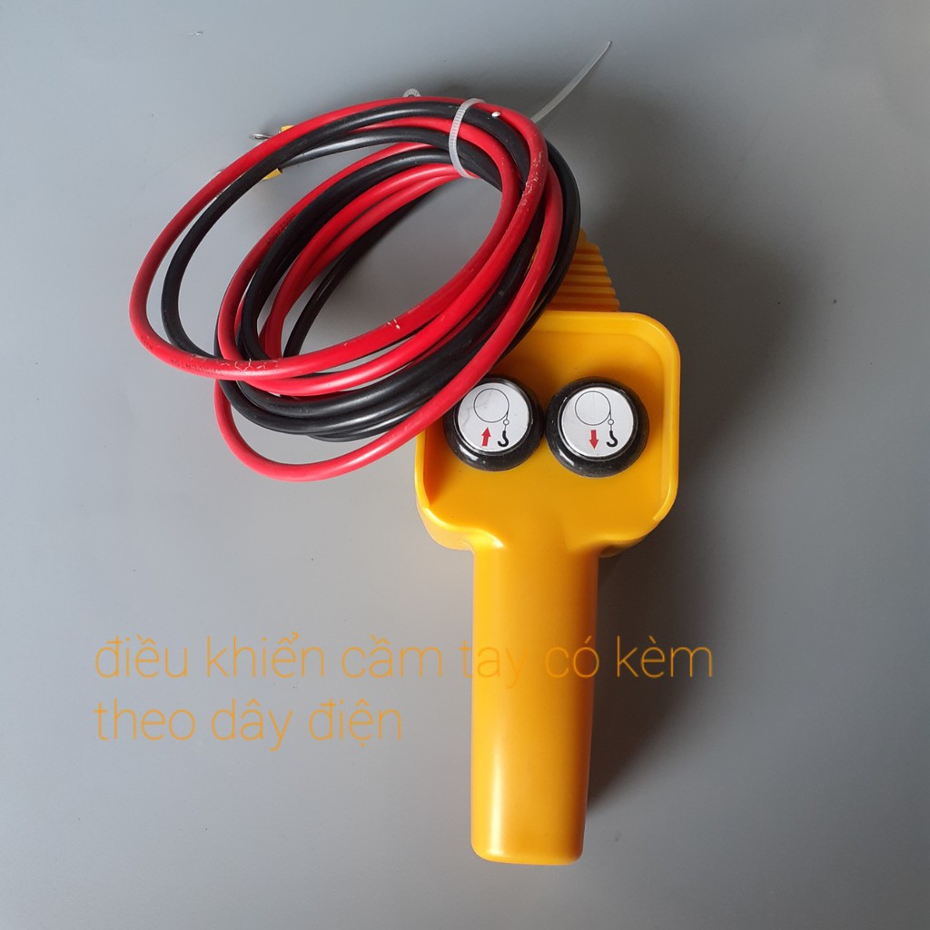 Phụ kiện tời điện 12/24V ắc quy , tay cầm, công tắc ,rơ le.....