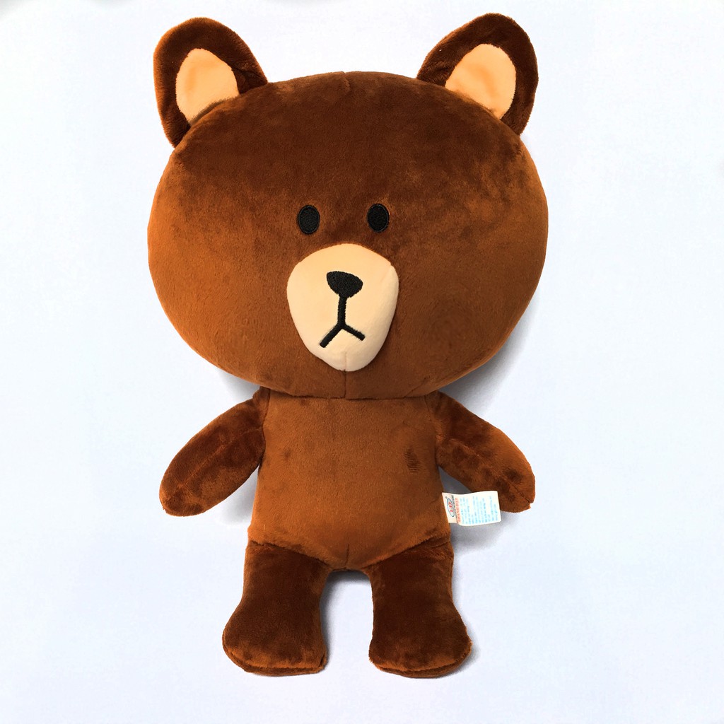 Gấu brown nhồi bông 40cm, 30cm