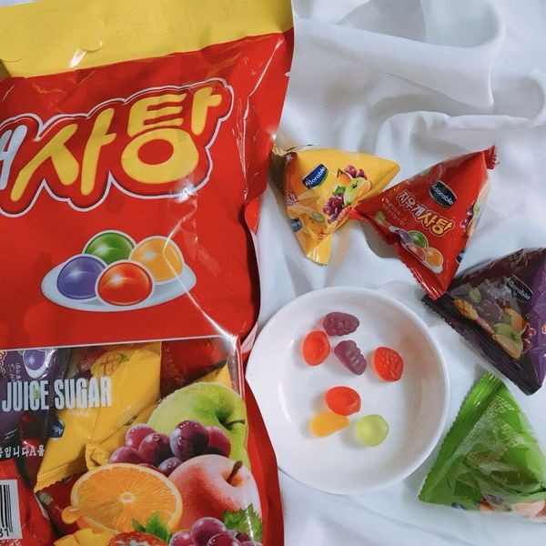 Kẹo Dẻo Trái Cây Hàn Quốc Adorable Gói 360g bao bì mới