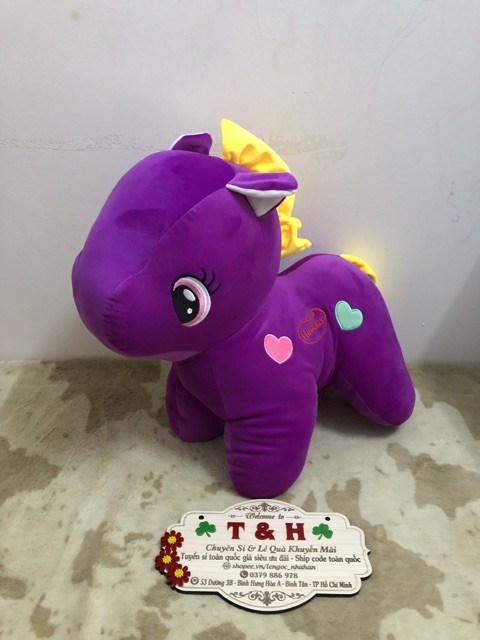 Ngựa Pony quà từ Huggies ( màu ngẫu nhiên )