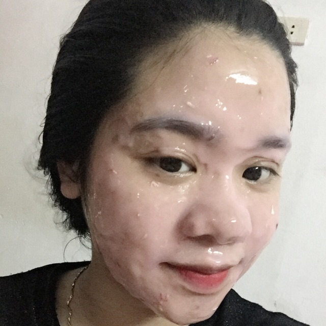 mask cherry anh đào - mặt nạ thạch