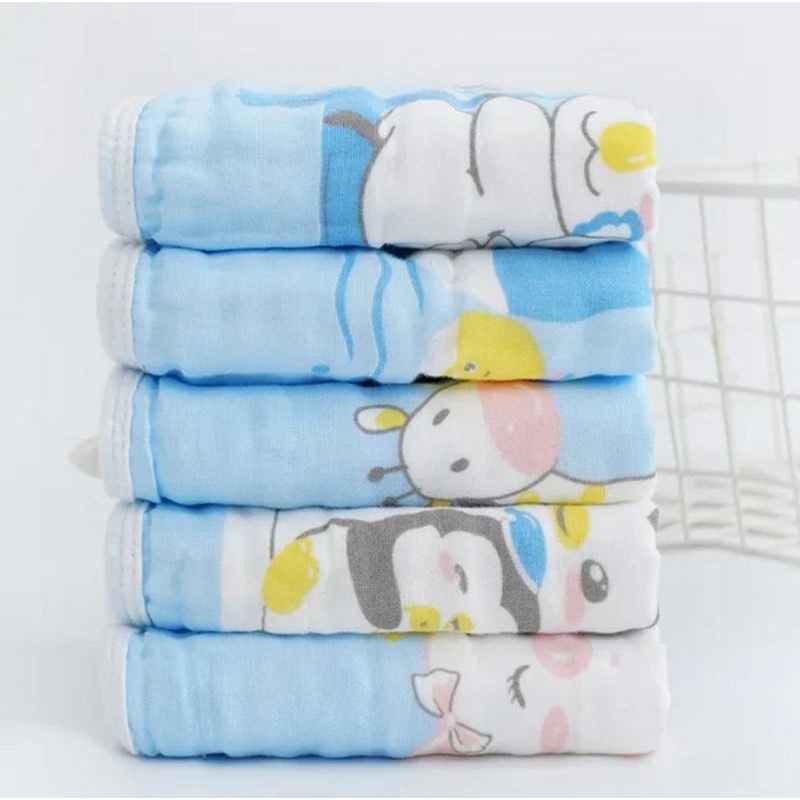 Khăn rửa mặt xô 6 lớp cho bé