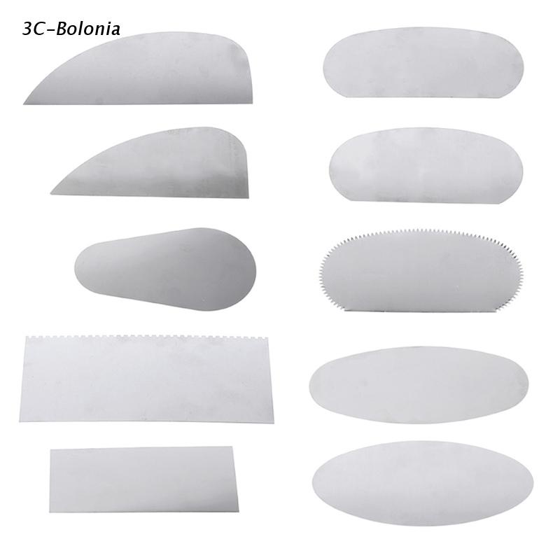 Bộ 10 Dụng Cụ Cắt Gốm Sứ Bằng Thép Không Gỉ