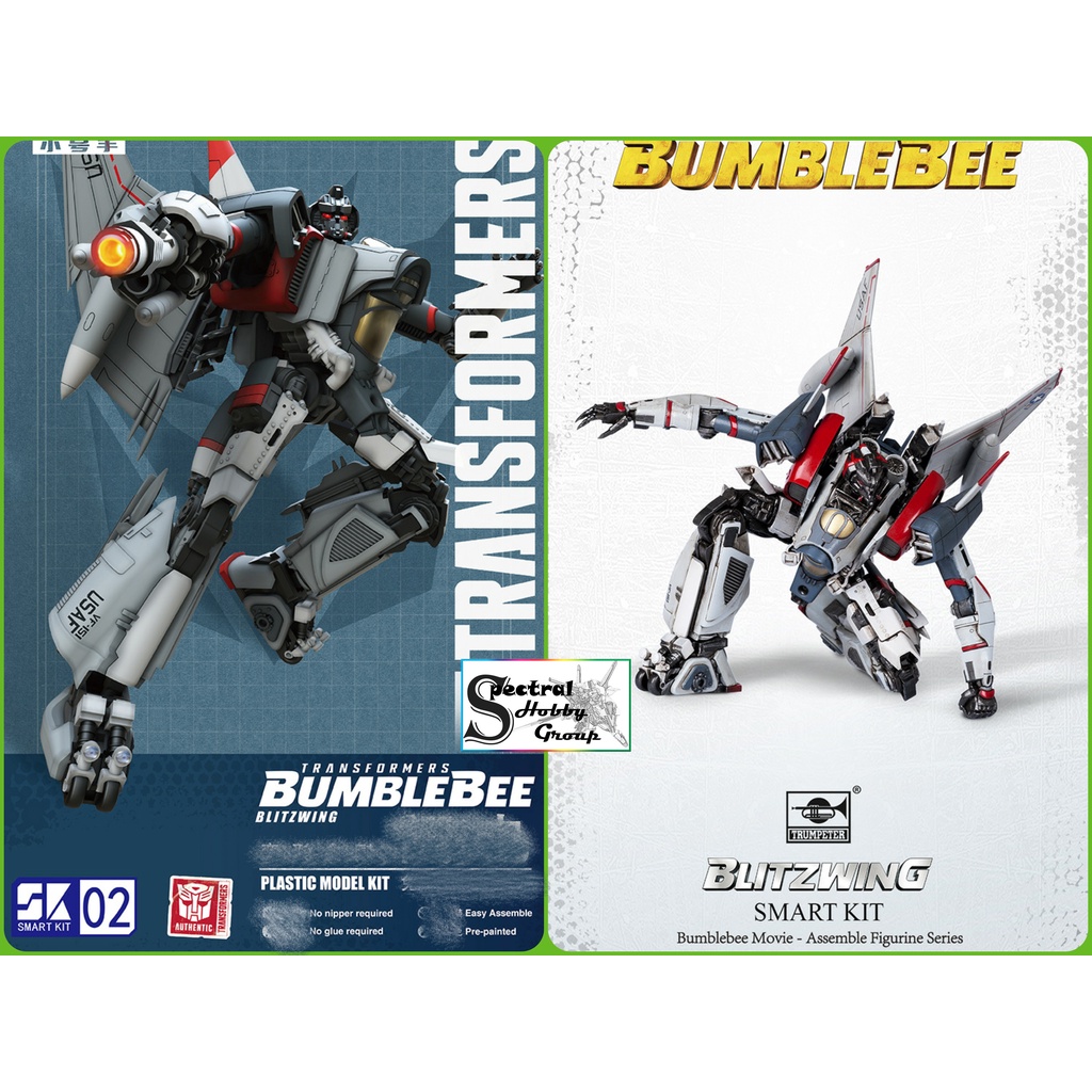 Mô hình lắp ráp Transformer BLITZWING Transformers Bumblebee Movie Series - Trumpeter