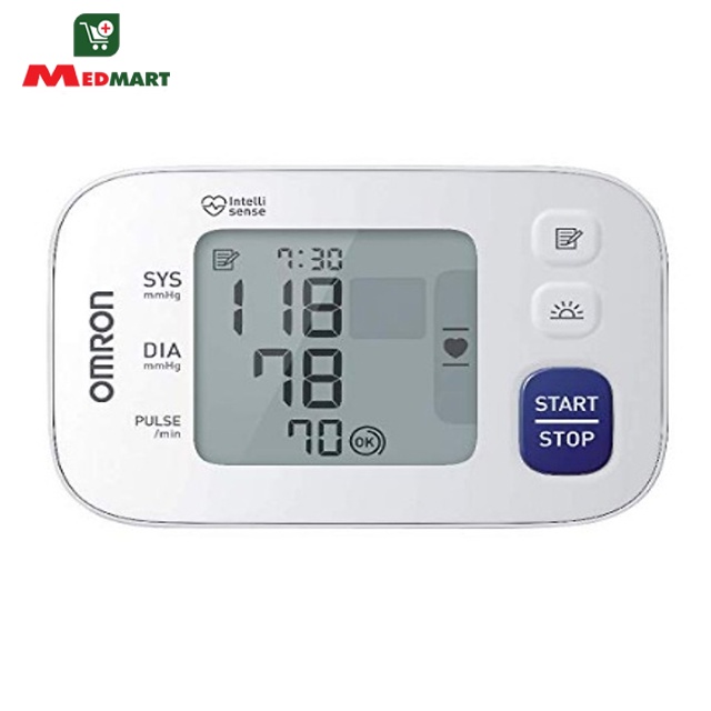 Máy Đo Huyết Áp Cổ Tay OMRON HEM-6181 [Chính Hãng Nhật Bản], Bảo Hành 5 Năm - Medmart