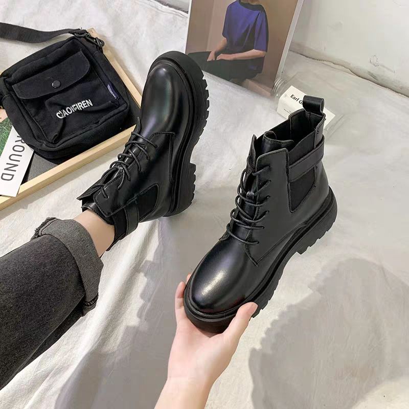 Order  boots cao cổ oxford phiên bản mới mùa thu đông năm nay, hàng quảng châu loại đẹp