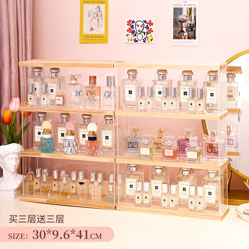 Tủ đựng nước hoa, trưng bày mỹ phẩm, mô hình
