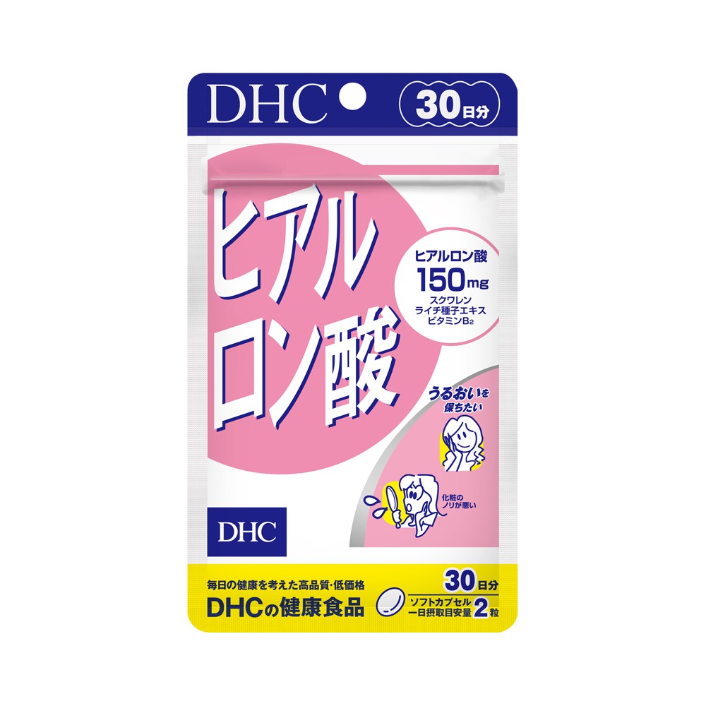 Viên Uống Cấp Nước Giữ Ẩm DHC Hyaluronic Acid Hỗ Trợ Làn Da Căng Mịn, Sáng Bóng 60 Viên/Gói (30 Ngày)