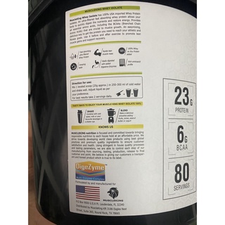 Thực phẩm bổ sung Whey isolate muscleking 2kg