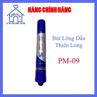 Bút lông dầu thiên long pm-09 không xóa được combo 5 cây - store tài lư