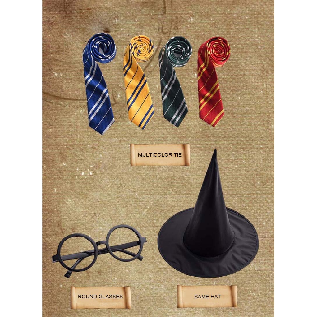 Cà Vạt / Khăn Choàng / Mũ Phép Thuật Hóa Trang Harry Potter/ Haloween