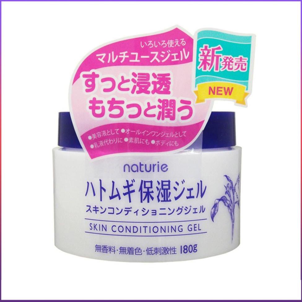 Kem dưỡng ẩm Naturie 180g chiết xuất hạt ý dĩ Nhật Skin Conditioning Gel