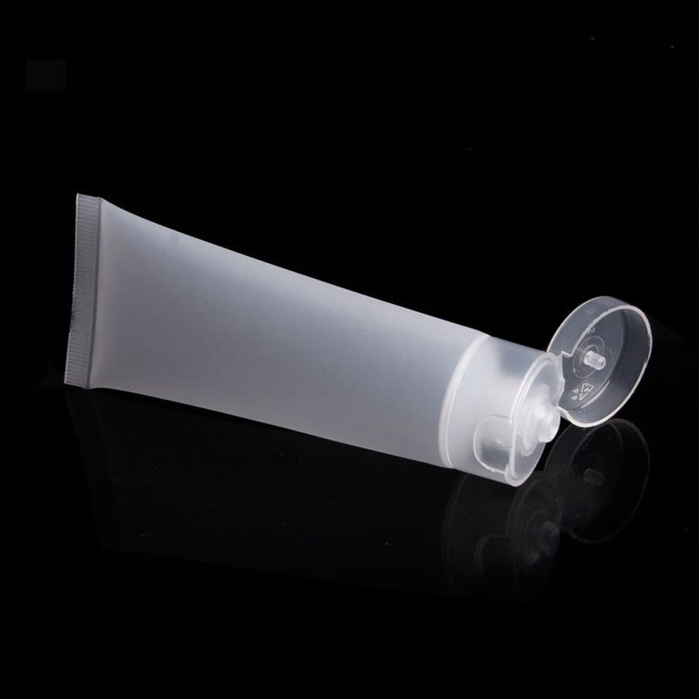 Tuýp nhựa rỗng trong suốt dùng đựng sữa rửa mặt / mỹ phẩm cho các chuyến đi du lịch tiện dụng