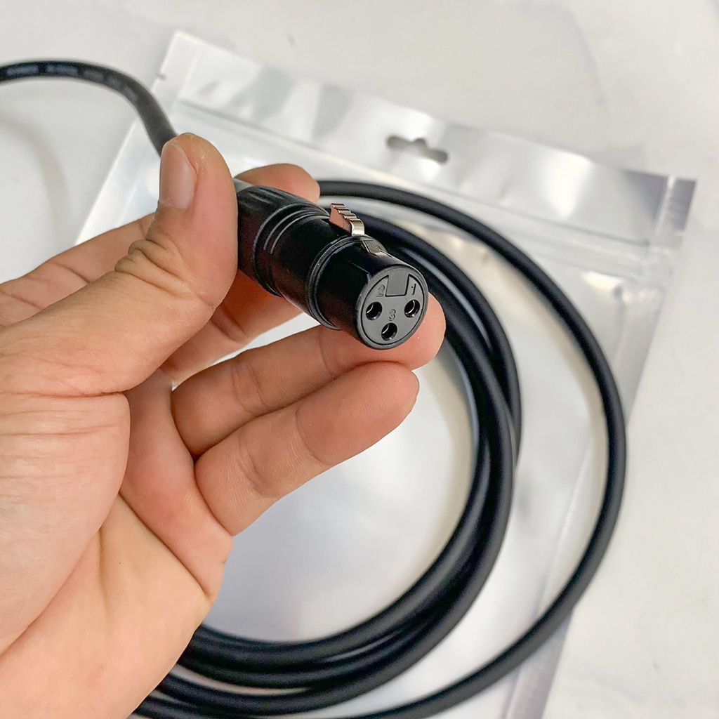Dây balance XLR-female to TRS 1/4inch 6.35mm