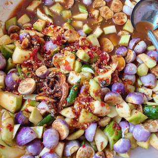 500g mắm dưa cà Bình Định nhà làm