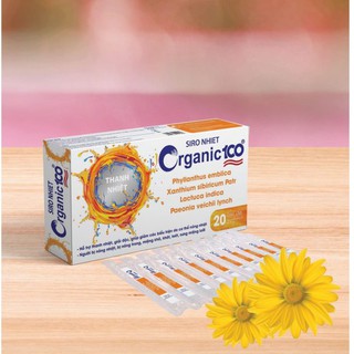 Siro hỗ trợ giải nhiệt cho bé 1 tuổi organic100 - 20 ống x10ml