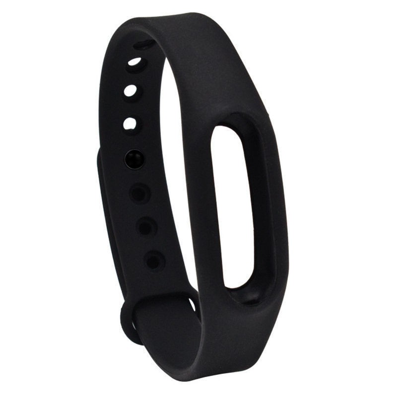 Dây Đeo Thay Thế Chất Liệu Silicon Thiết Kế Nhiều Lỗ Thời Trang Cho Xiaomi Mi Band2