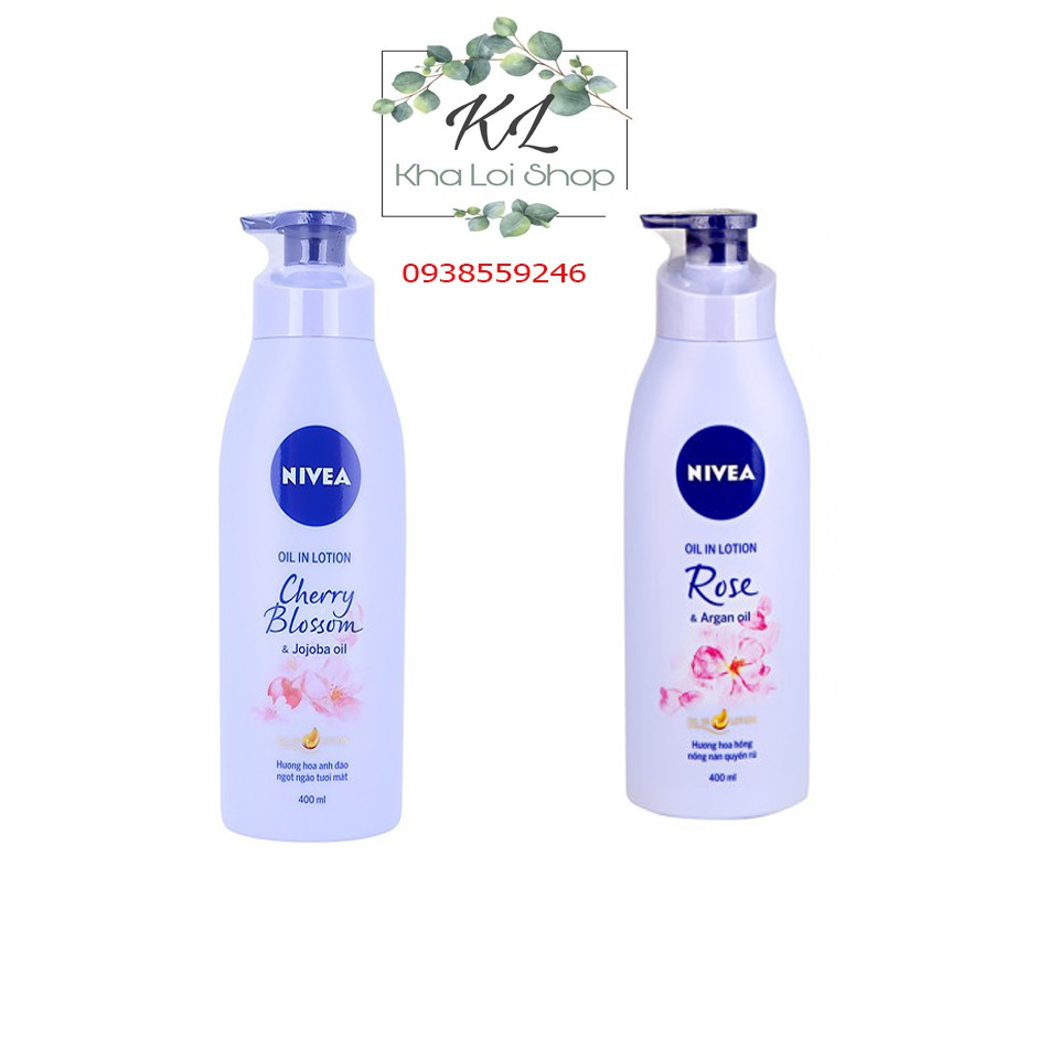 Dưỡng Thể Nivea Hương Hoa 400ml