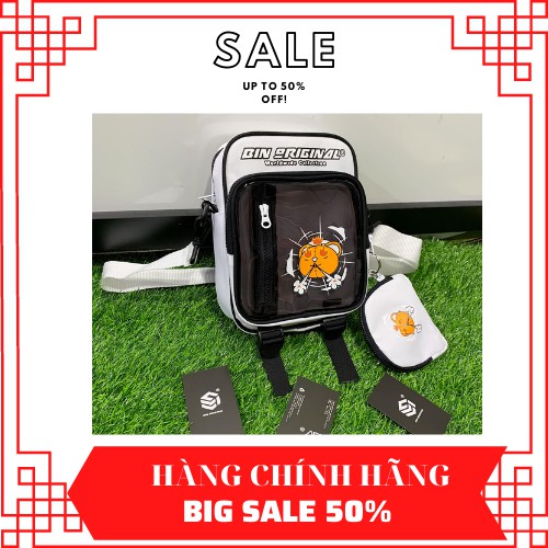 [Mã SKAMSALE06 giảm 10% TỐI ĐA 100K đơn 150K] Túi đeo chéo ss1 Bin original full white | BigBuy360 - bigbuy360.vn