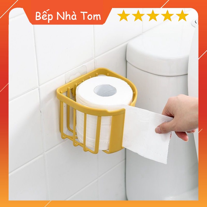 Giỏ Đựng Giấy Vệ Sinh Dán Tường Tiện Lợi