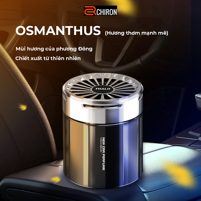 Sáp thơm ô tô, bàn làm việc cao cấp Chiron thanh lọc không khí và trang trí xe hơi sang trọng. Có quà tặng