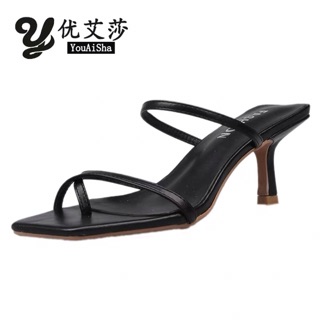 Giày cao gót quai mảnh đế 7cm