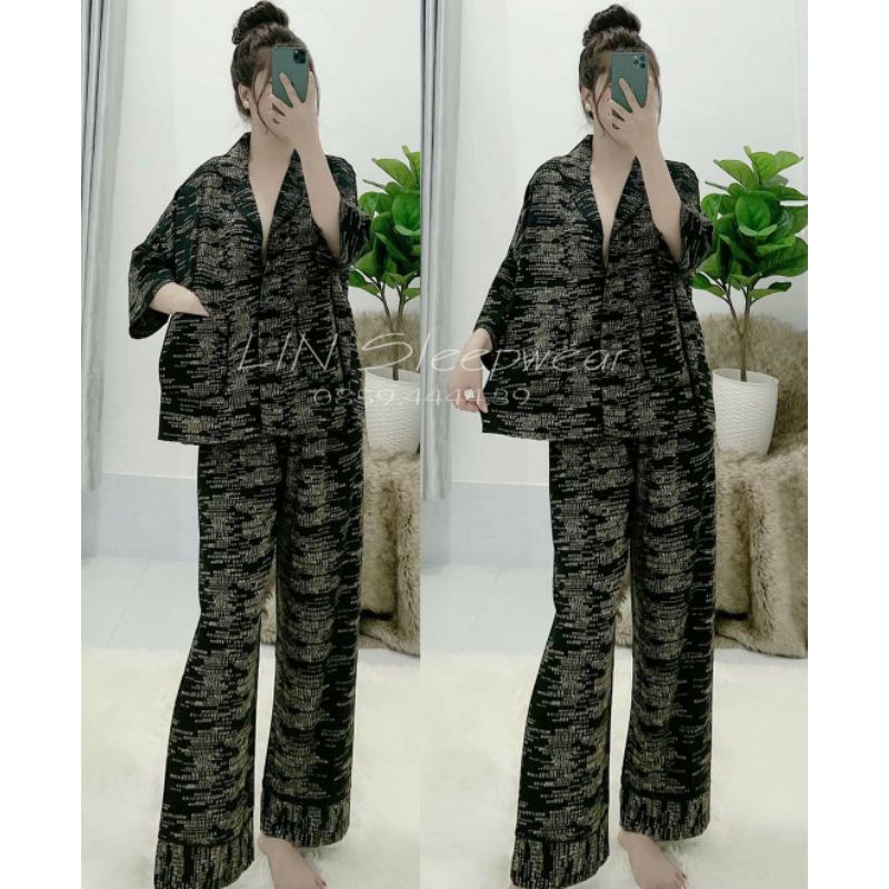 PIJAMA ĐỒ BỘ CAO CẤP CHẤT LỤA MAI NGÔ CỰC XỊN MẪU THIẾT KẾ ĐỘC QUYỀN - SHOP DƯƠNG XUÂN