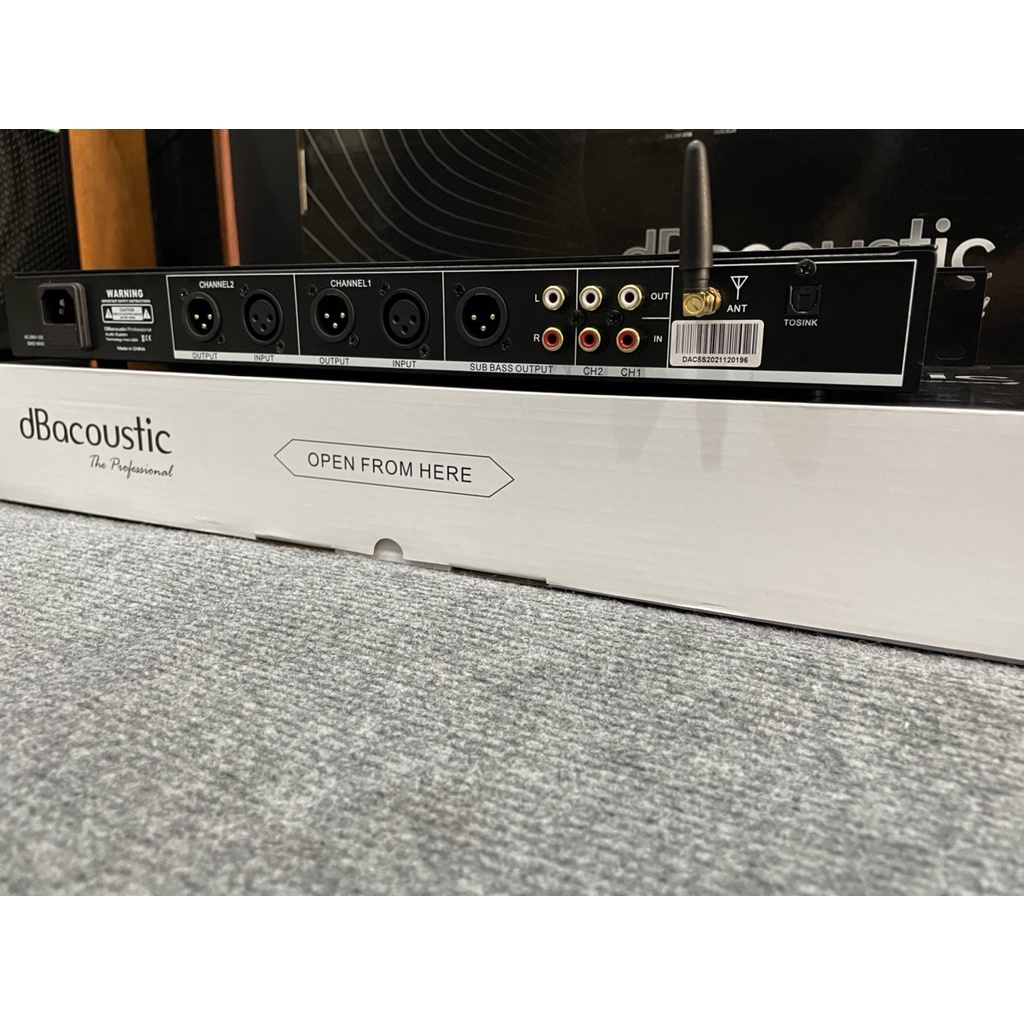 Giải mã nâng tiếng dBacoustic DAC 5S, hàng nhập khẩu chính hãng.