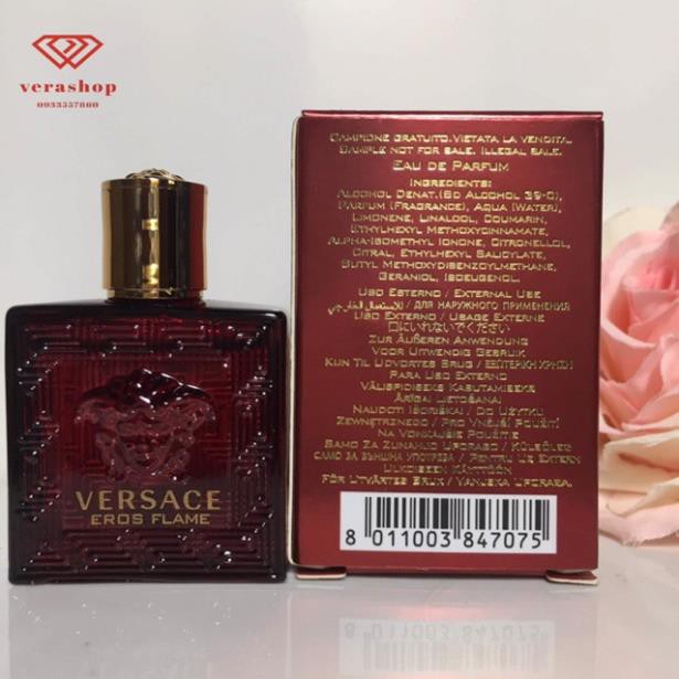 [xả kho] Nước hoa Versace Eros Flame mùi hương ấm áp chững chạc mạnh mẽ nam tính nam