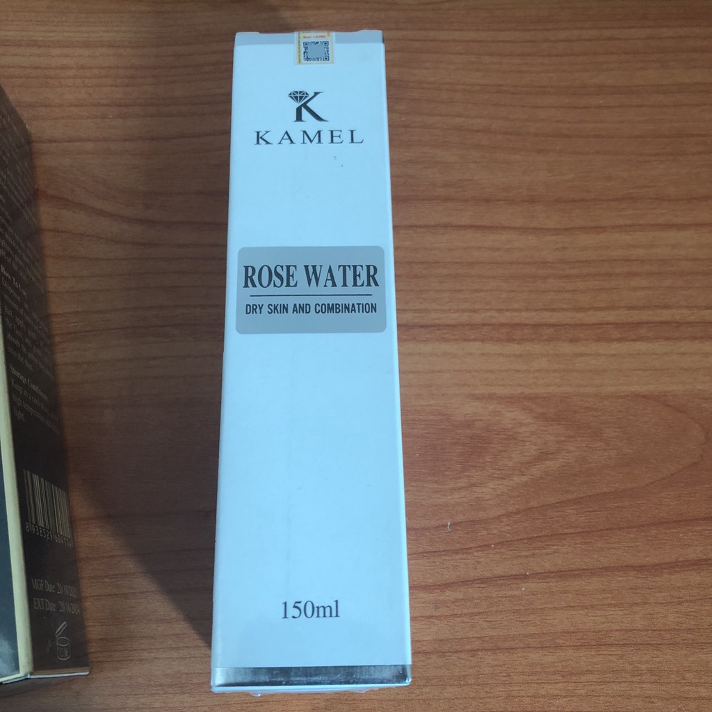nước hoa Hồng kamel rose water oily skin cấp ẩm căng bóng cho da dầu và da nhạy cảm, toner hoa hồng