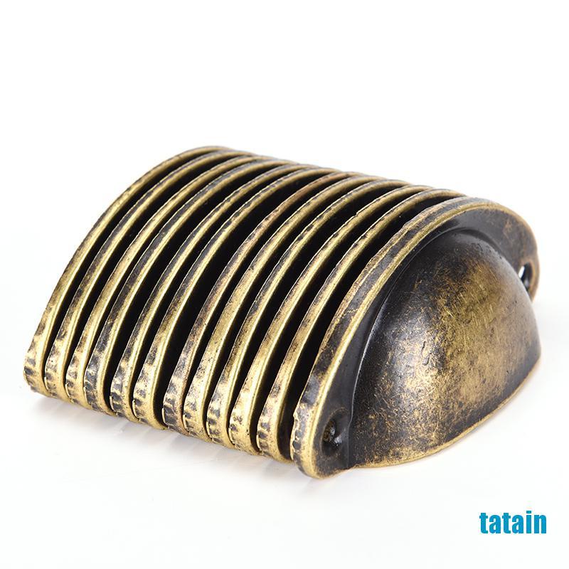 Set 12 tay nắm ngăn kéo tủ hình vỏ sò cổ điển thời trang