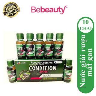 Hộp 10 Chai Nước Giải Rượu, Mát Gan Condition 75ml