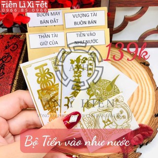 Lá dán Buôn may bán đắt( Đã trì chú, Decal linh phù dán điện thoại- GIÁ SỈ)