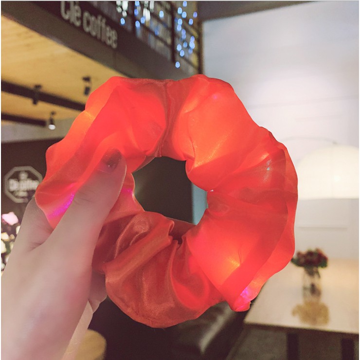 Scunchies Dây Buộc Tóc Có Đèn Led Lấp Lánh DBTL02