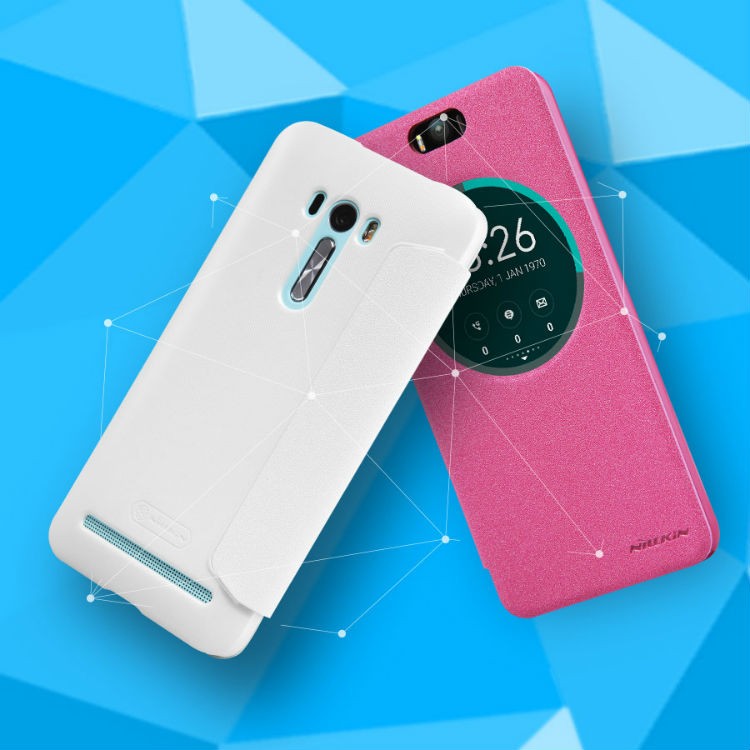 Bao da Zenfone Selfie ZD551KL Nillkin Sparkle chính hãng giá rẻ