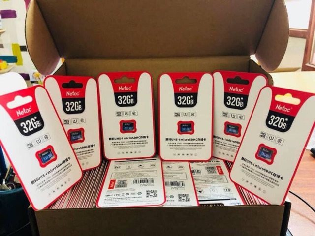 Thẻ nhớ 32gb Netac bh 60 tháng