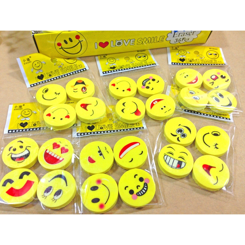 Gôm Tẩy Hình Mặt Cười