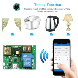 Mạch Điều Khiển Nguồn Sonoff 30A