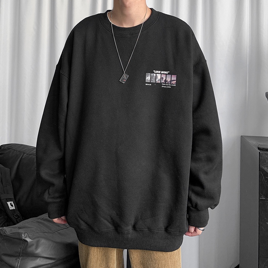 Áo Sweater Form Rộng PHONG SHOP Love Wind Nỉ Bông Unisex Local Brand